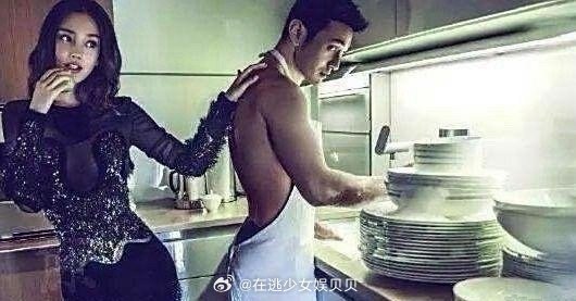 黄晓明和杨颖那张结婚照，当时可真够大胆的 