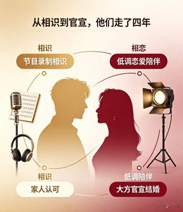 许嵩冯禧官宣婚礼！粉丝变爱人，四年低调恋情终圆满。