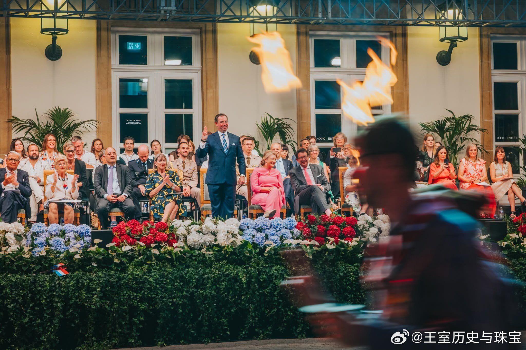 新闻 2026.6.22 卢森堡大公夫妇出席国庆日前夕活动，白天访问迪弗丹日＋晚