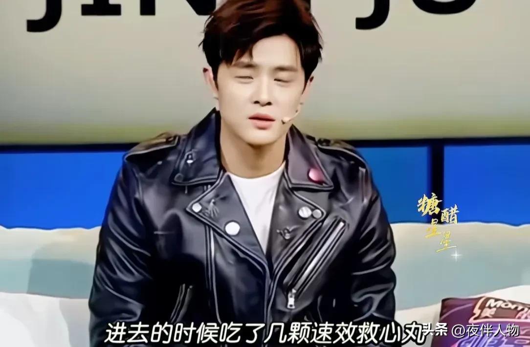 付辛博说颖儿生产，疼了两天两夜。他守在产房外不敢进去。
主持人问，颖儿妈进去没？
