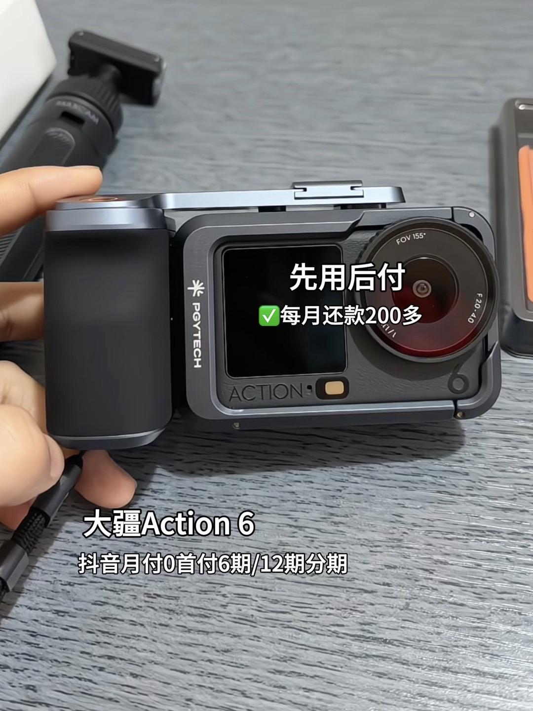 大疆Action 6的突破在于光学控制力：行业首款可变光圈（f/2.0–f/4.