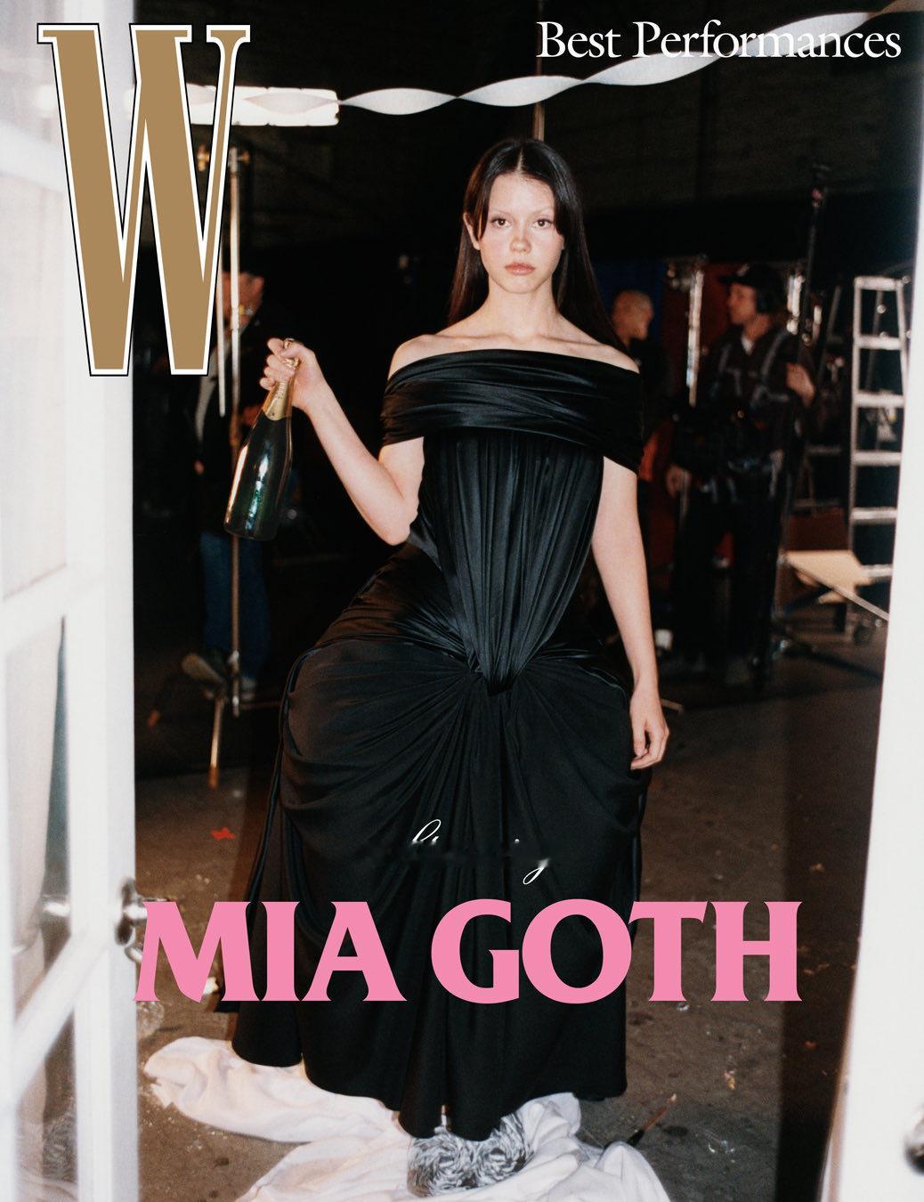Mia Goth & Greta Lee 身穿Dior登上W Magazine 