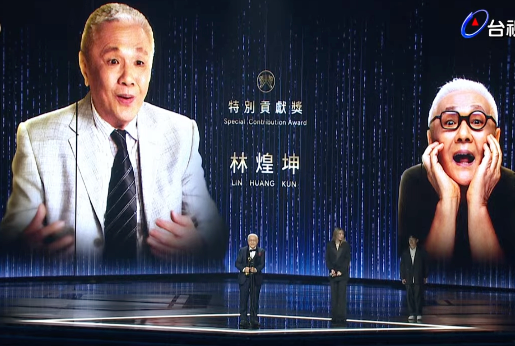 作词人林煌坤 金曲奖特别贡献奖〈往事只能回味〉、〈祝你幸福〉、〈路边的野花不要采