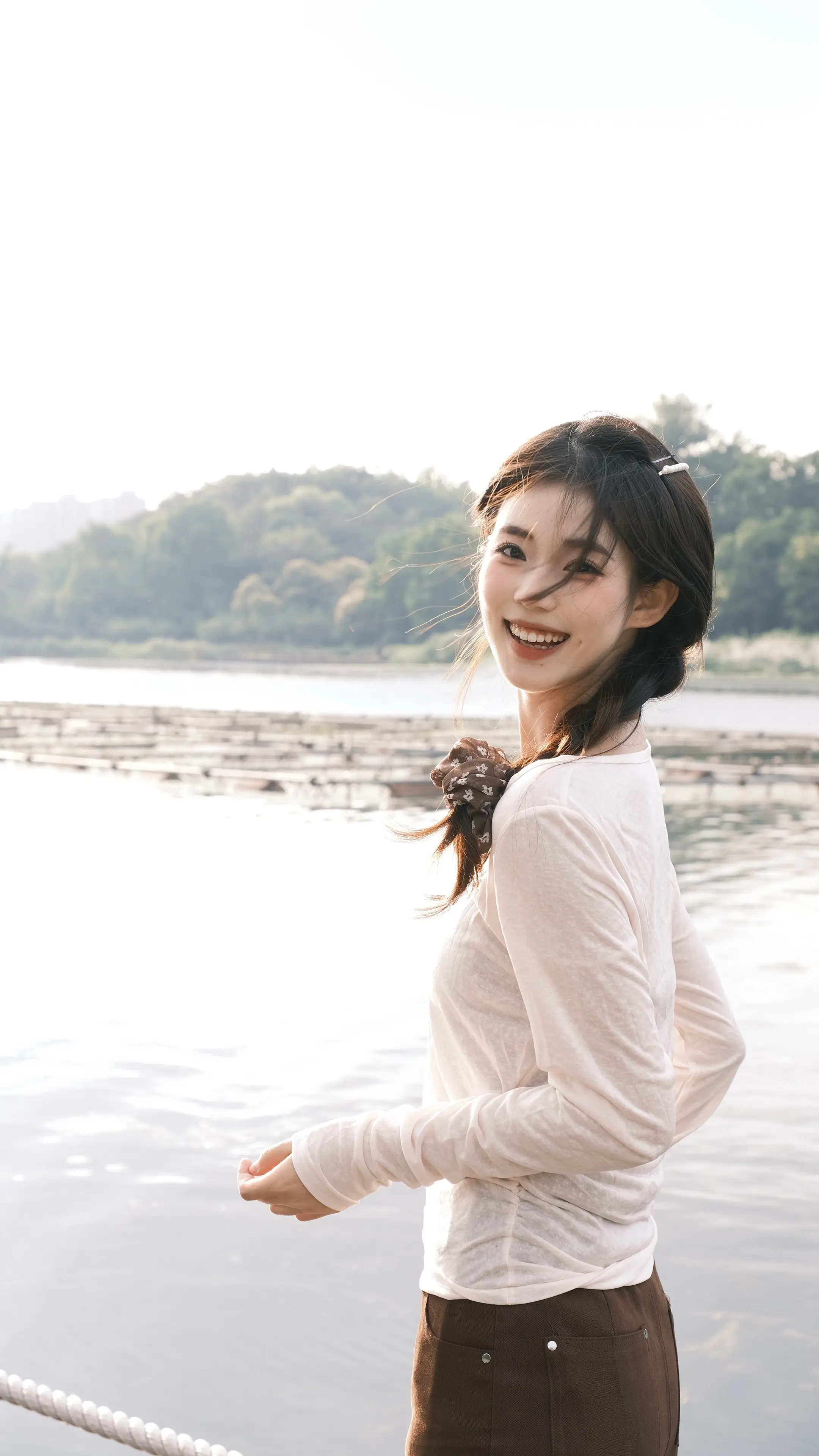 这山河清清如我 淡淡着色