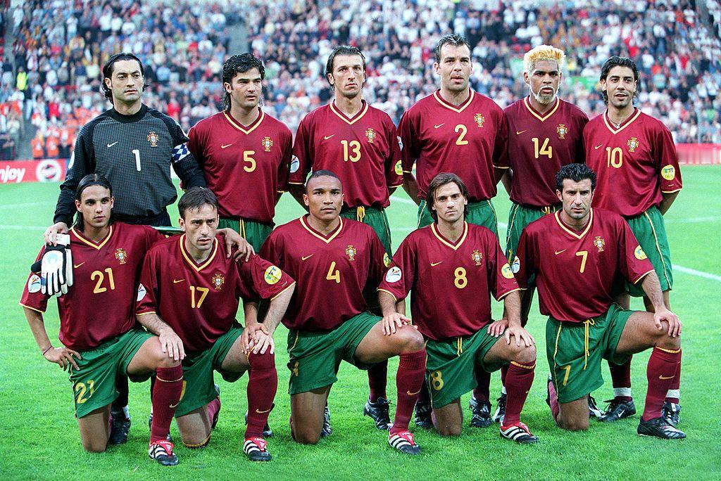 2000年的葡萄牙队 ​​​