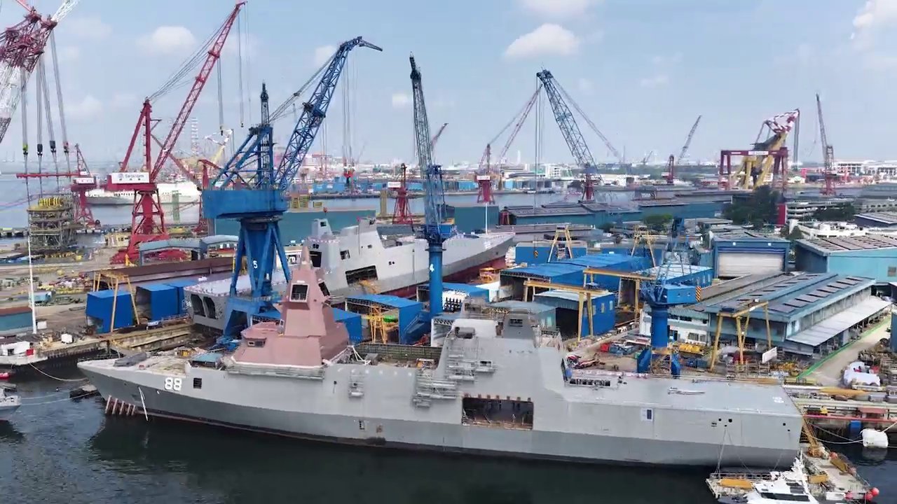 中外舰闻 新加坡🇸🇬海军的MRCV（传送门👉网页链接）的建造速度（效率）！