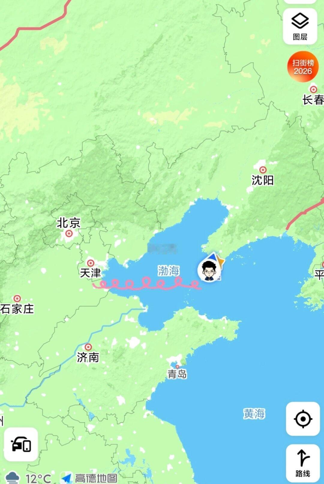 大连和天津纬度一样 5月的气温能差这么多
真的不李姐，大连居然热的这么慢，比相距