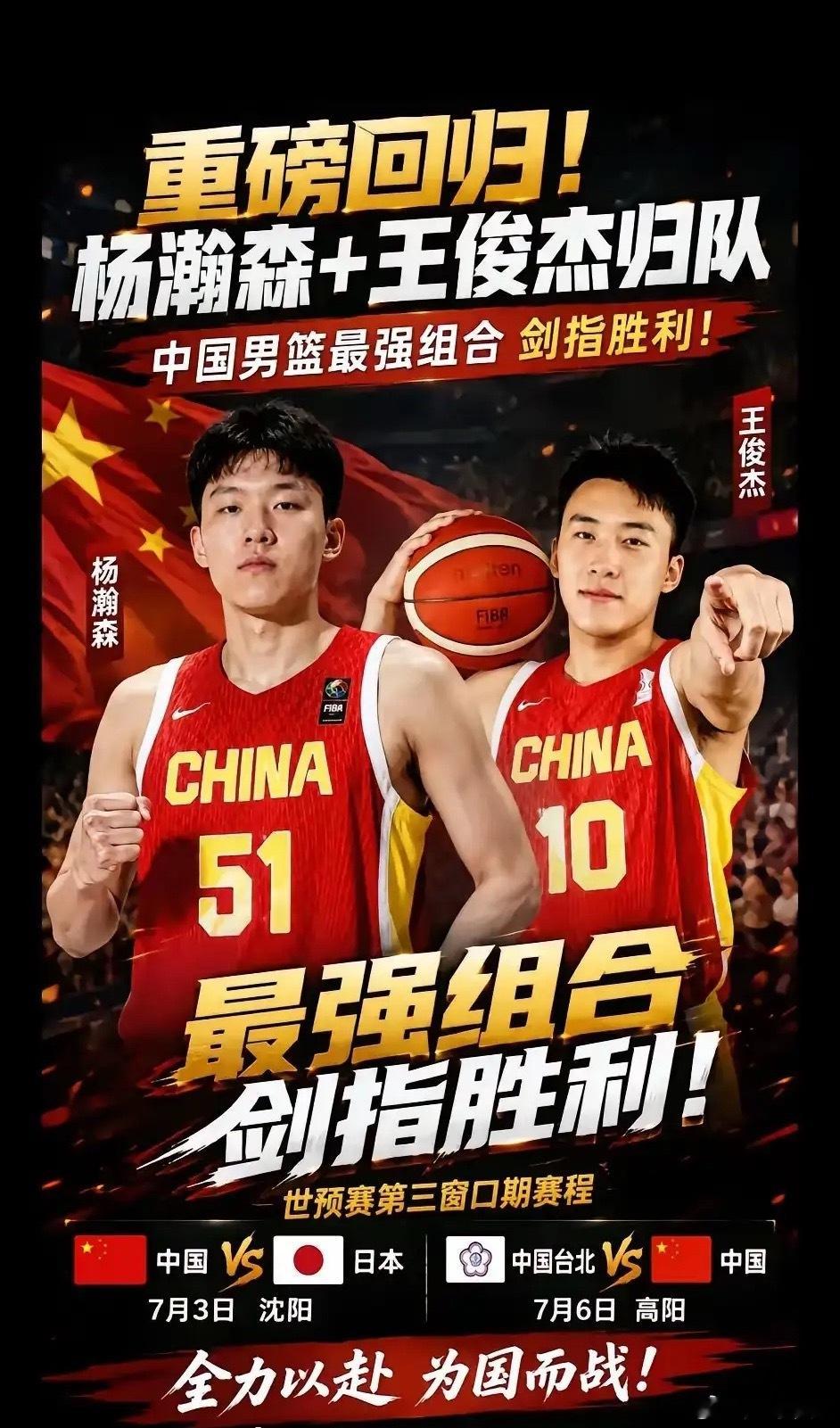 不吹不黑！中国男篮冲击2028年洛杉矶奥运会五位关键球员:1.王俊杰--21岁，