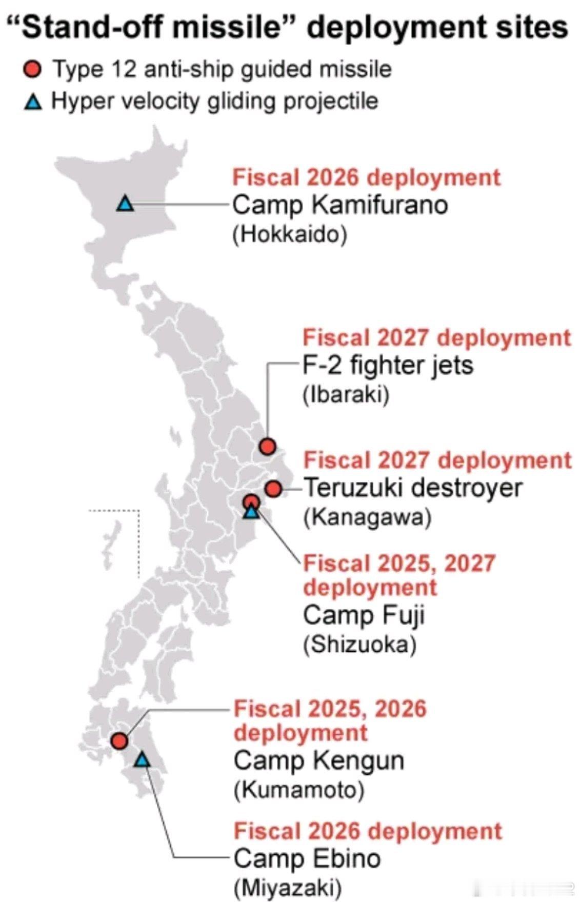 鬼子部署远程导弹剑指中国🔴圆点：12式地对舰制导导弹，陆基将于2025财年末部