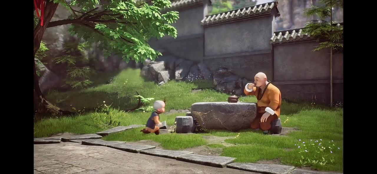 这个故事治愈了我。

小和尚问老和尚：“您得道前，做什么？”
老和尚：“砍柴担水