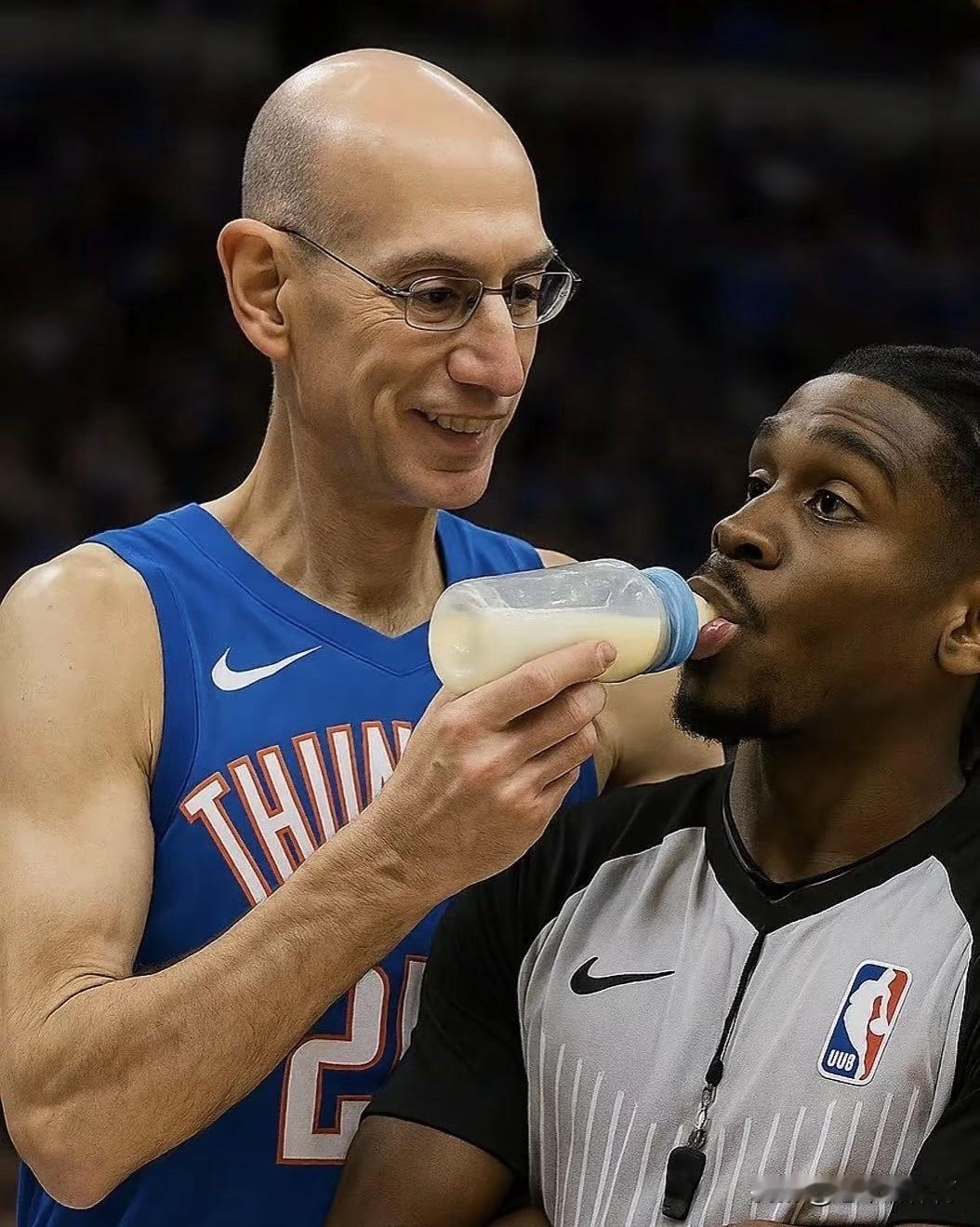 雷霆身上太多的矛盾点，让我看不懂联盟的用意！
你要说联盟给亚历山大太多的罚球，是