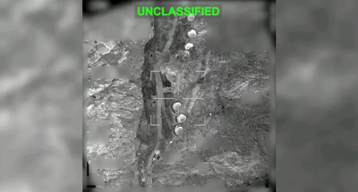 天空新闻消息，当地时间21日，美国中央司令部发布视频，宣称已通过多次关键精准打击