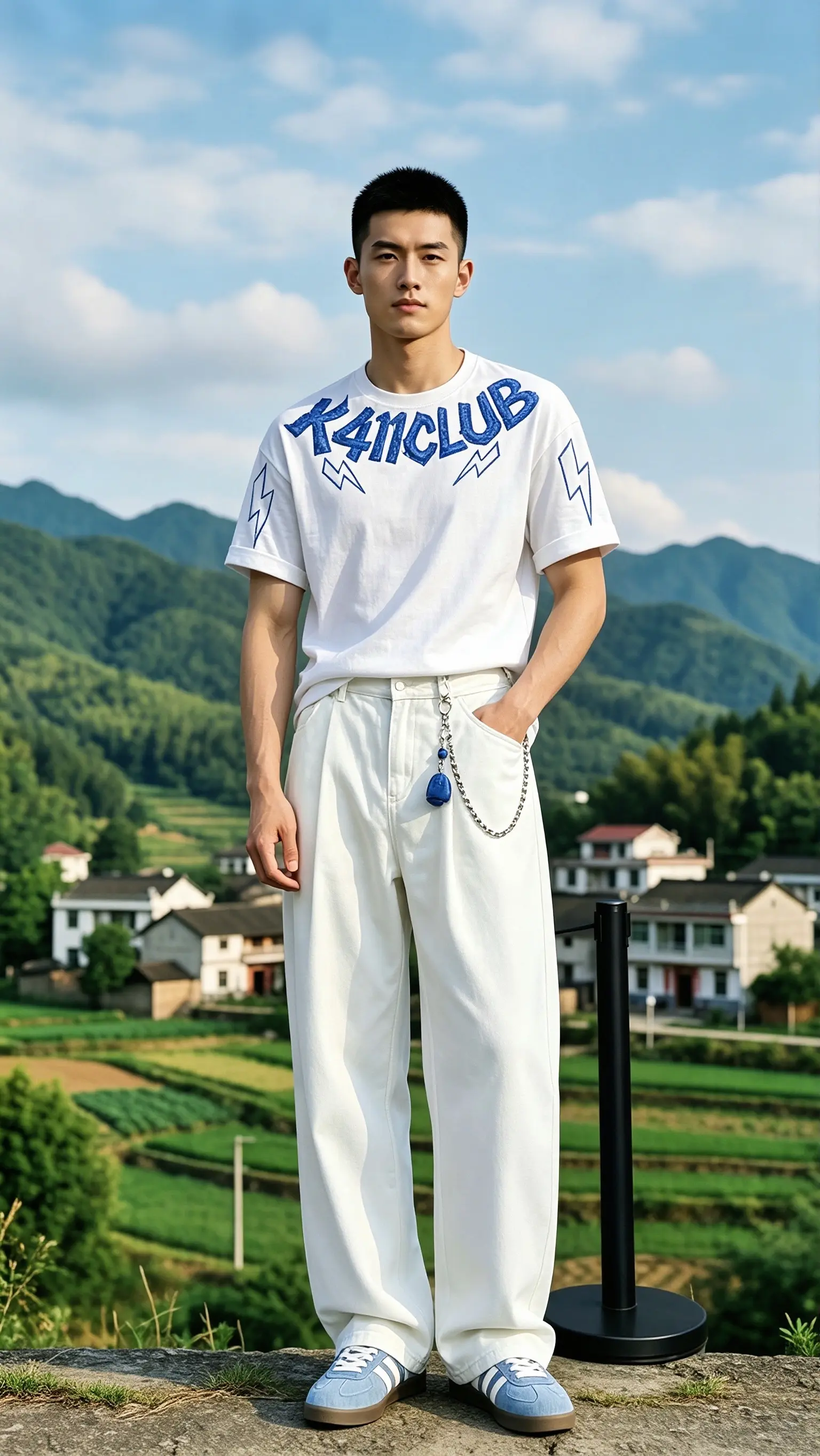 男生穿搭 夏季男生穿搭 白t牛仔裤 男生夏日穿搭 夏日穿搭