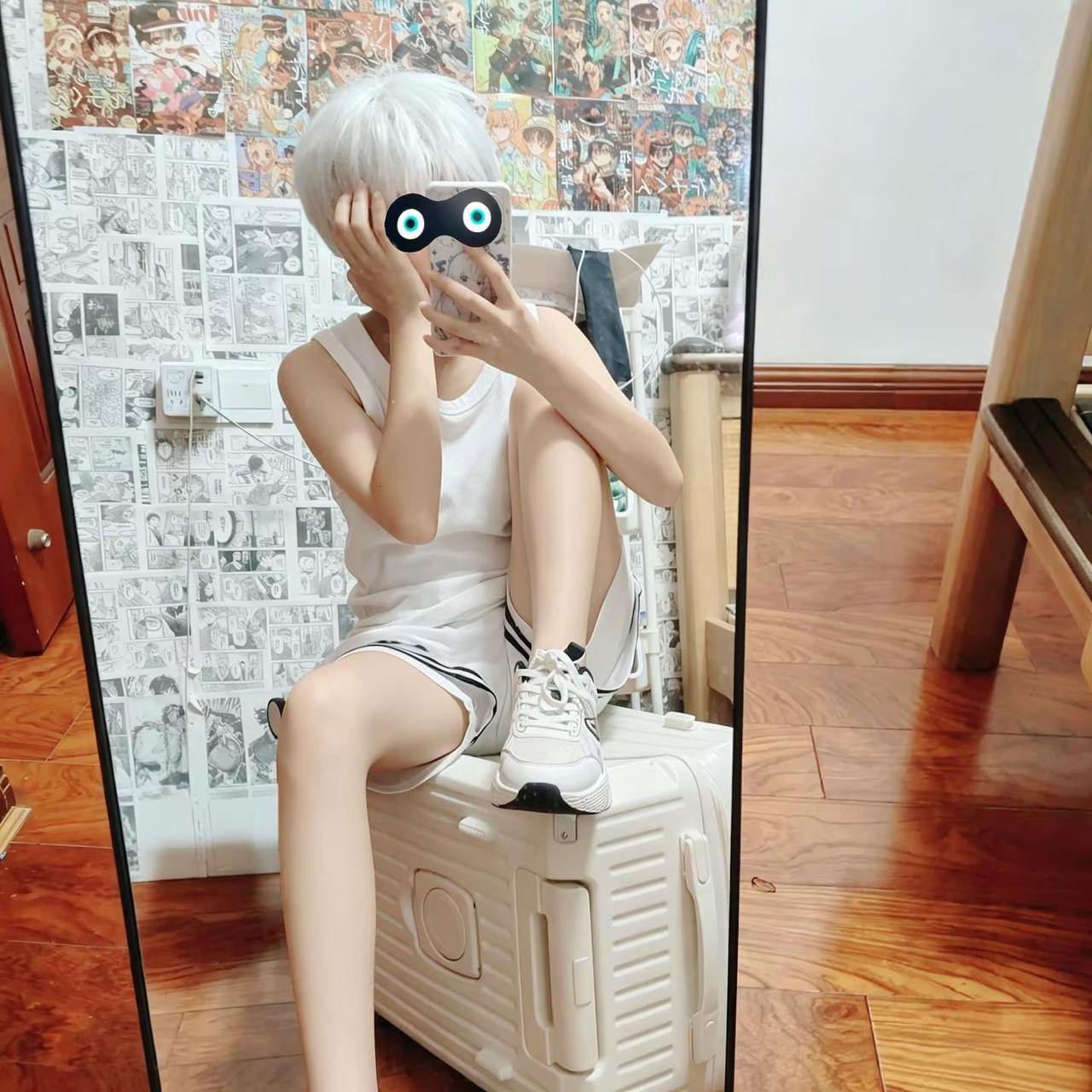 嘎哒嘎哒。白毛正太