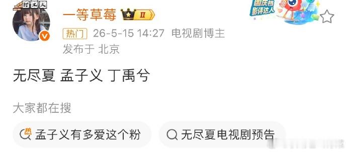 《无尽夏》孟子义，丁禹兮 
