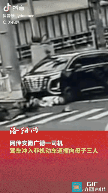 女子开车撞向正在等红绿灯左转的母亲和两个小孩，两小孩死亡，母亲还在抢救，最气人她