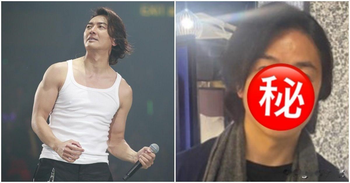 💖56岁郑伊健被野生捕获亲民合照，竟惨遭网友狠批劲憔悴！
💖56岁郑伊健日前