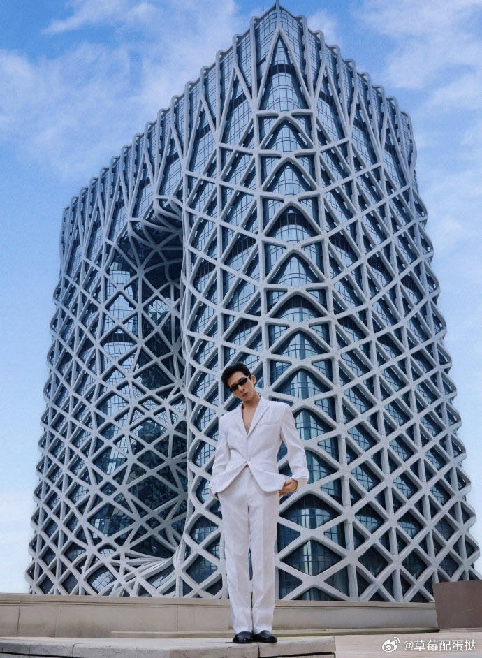 井柏然电梯神图有了 谁被井柏然电梯神图狠狠戳中！无心抓拍却封神，干净利落的穿搭衬