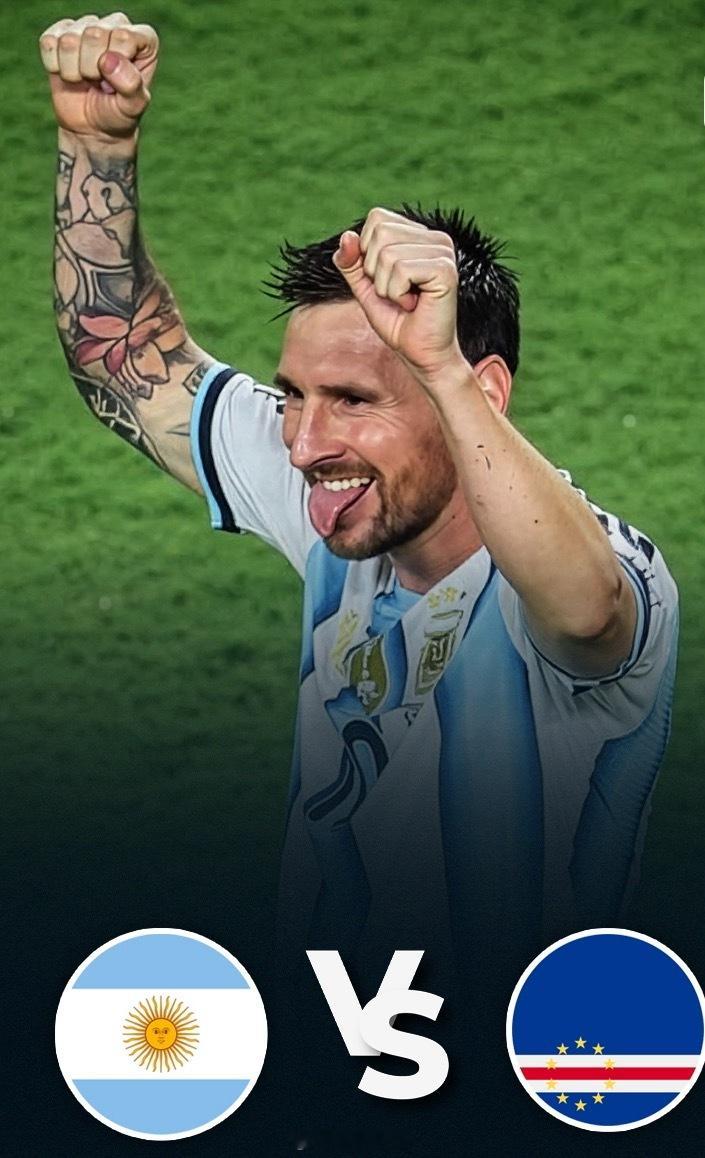 🚨| FOX体育预测，阿根廷对阵佛得角将成为2026年FIFA世界杯32强赛中