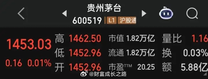 【千元票】一，老将“茅台”二，新晋级“源杰”三，AI“寒纪武” 