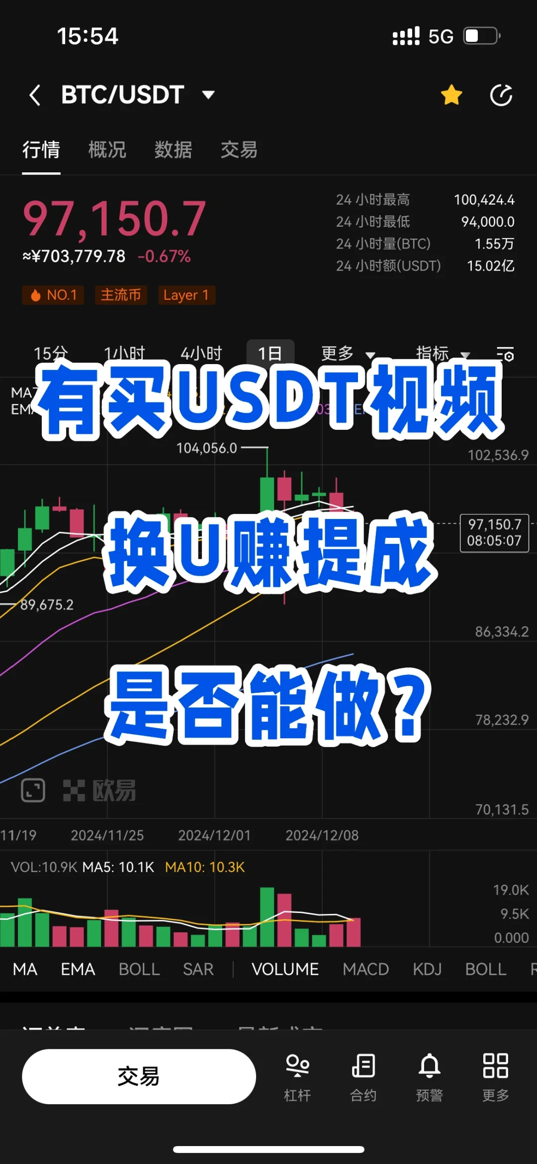 有提供买币视频，换U赚提成，是否能做？