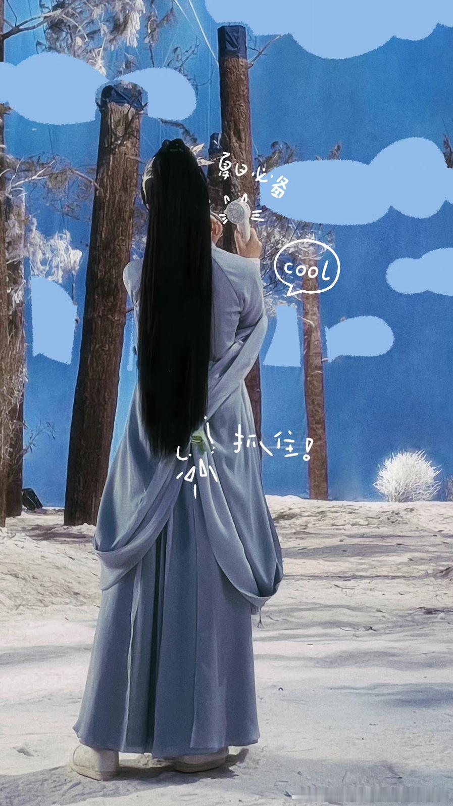 赵丽颖与凤行 zly赵丽颖沈璃 是可爱的蓝兔兔一枚​​​