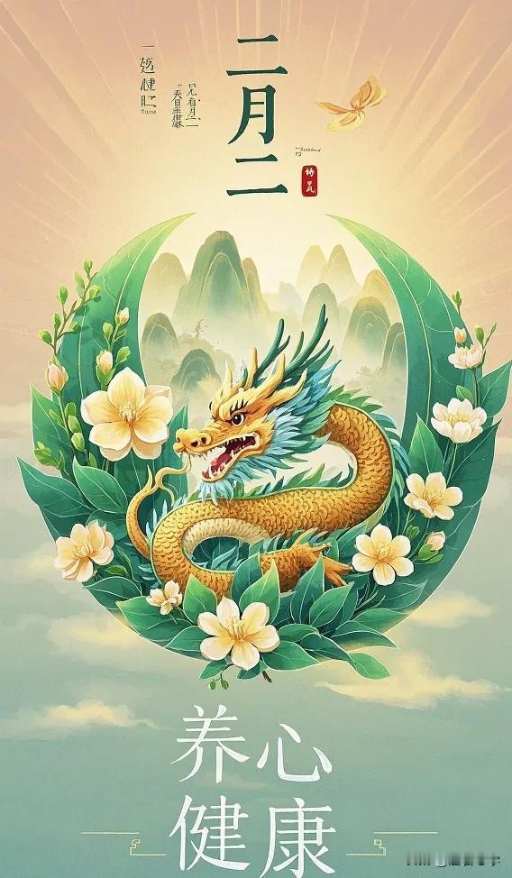 今天是二月二“龙抬头”了，春气旺人也容易心浮气躁，养心正当时！
分享几个接地气的