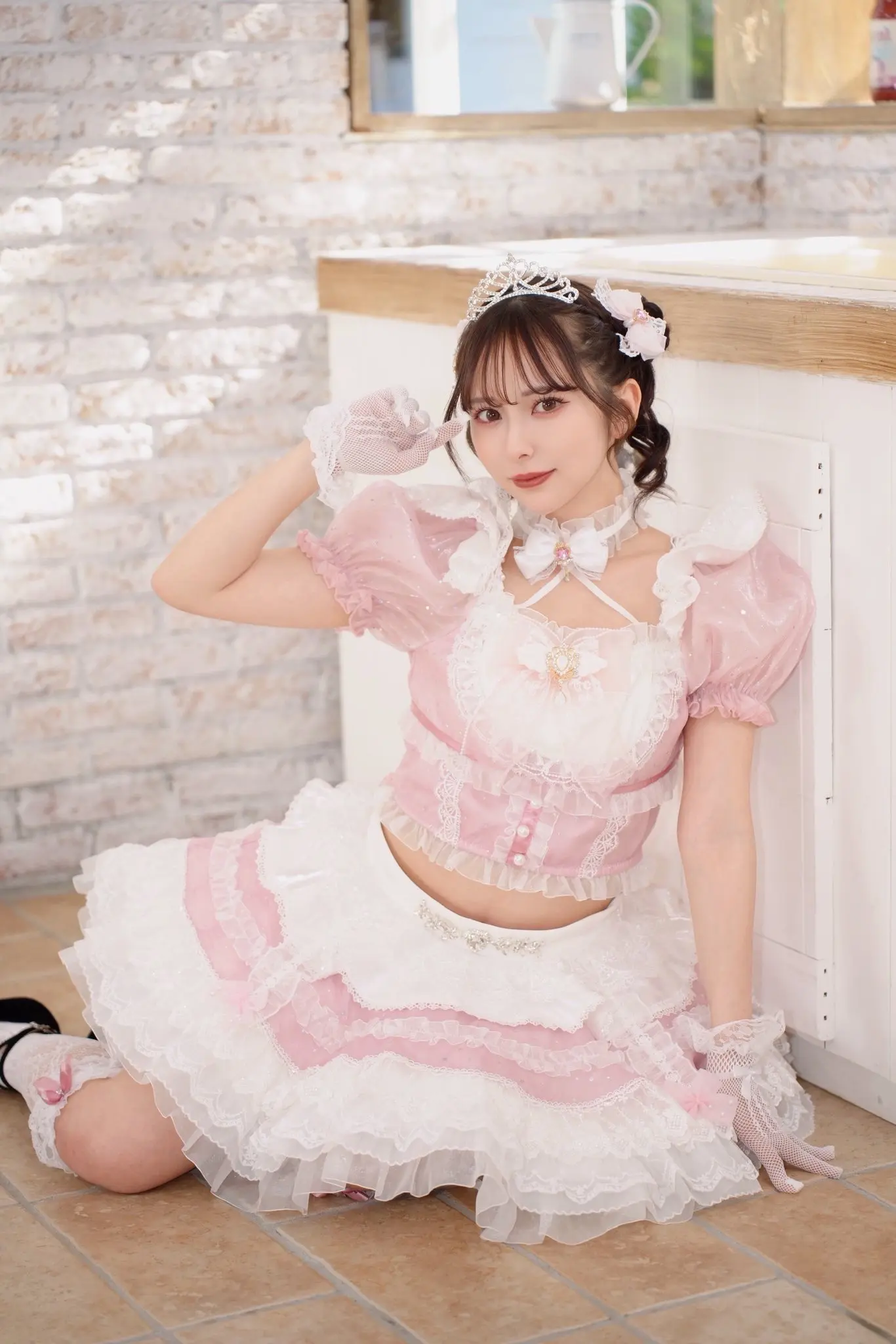 女仆装ootd 甜系lolita安利 软妹裙 萌系女仆 lolita女团