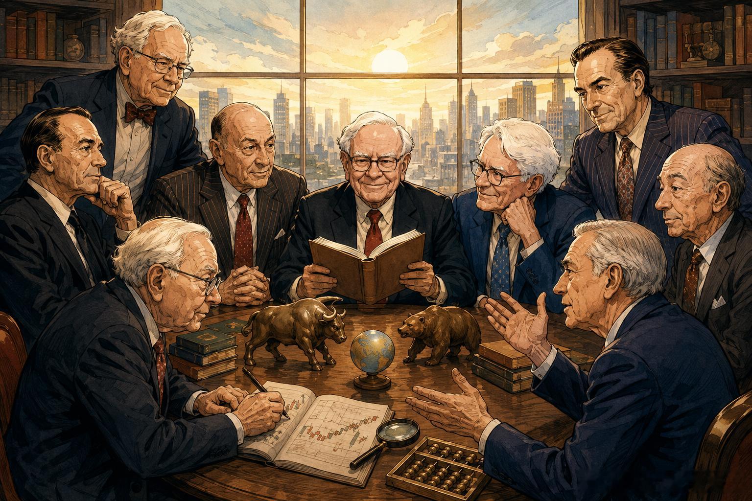 老牛的子夜沉思 真正的投资大师，都在同一件事上惊人一致：先活下来，再等到大机会资