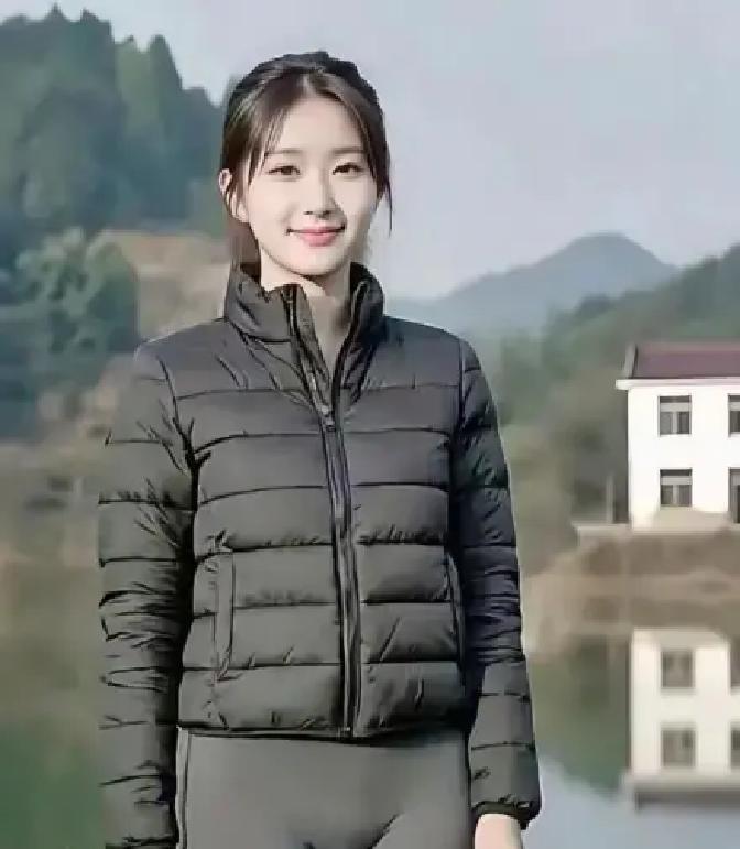 刷到河北农村姑娘穿黑羽绒小袄配灰小脚裤喂鸡的视频，评论区炸了。
画面里她踩着雪地