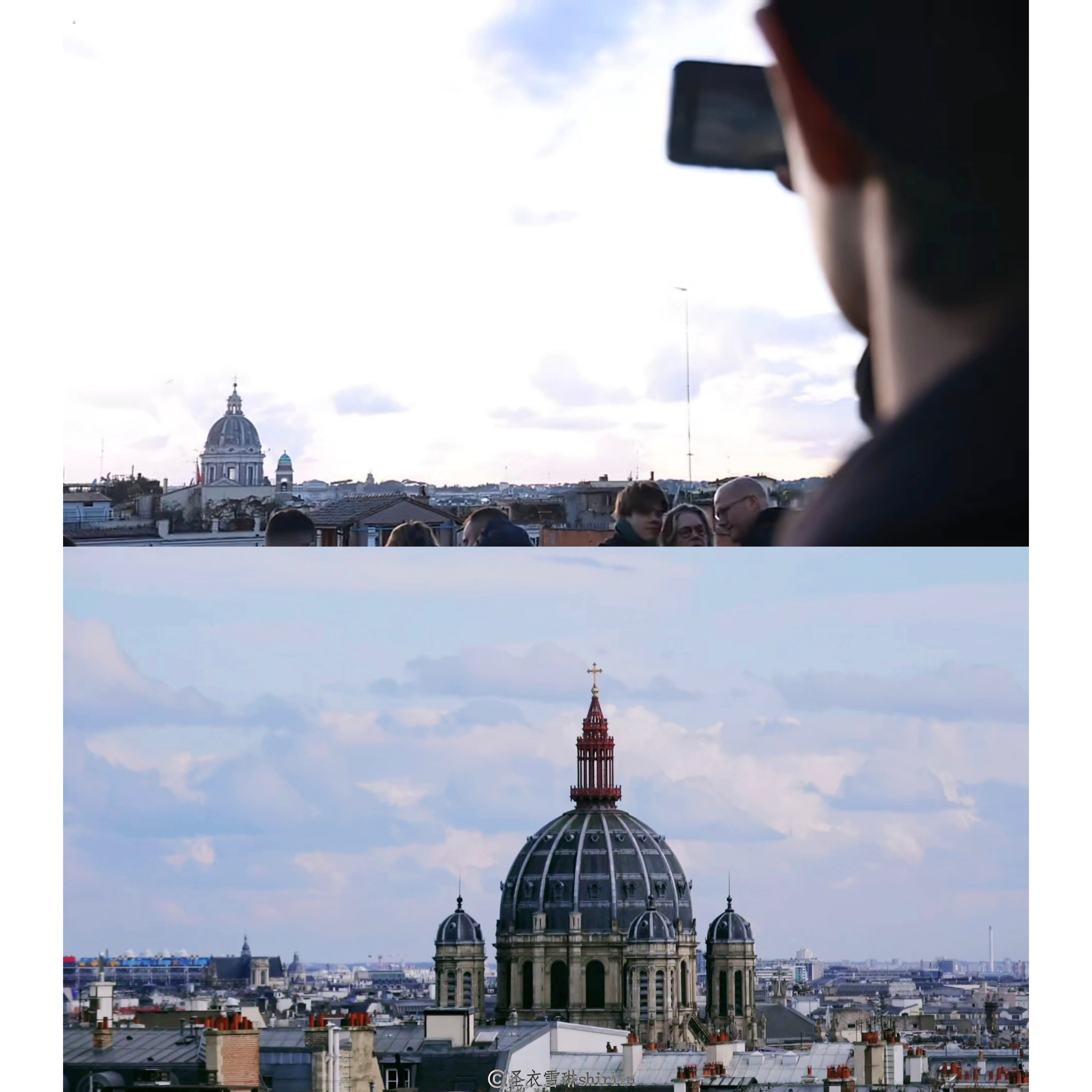 博君一肖 「巴黎·摄影师之恋」📷圣奥古斯丁教堂，鸽子，露台，街道，随时随地拍拍