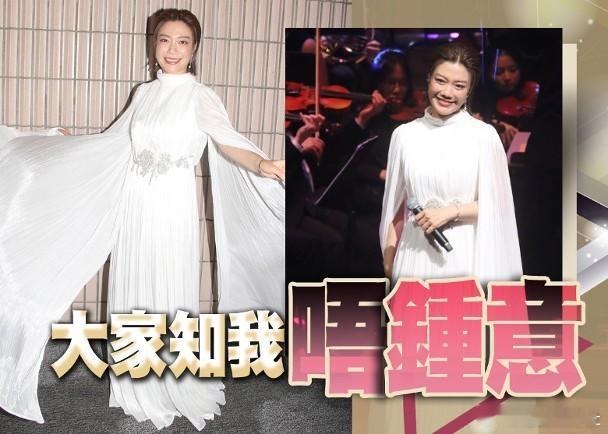 《中年好聲音》龍婷晚上（5日）到文化中心，為《永遠的鄧麗君30周年紀念慈善交響音