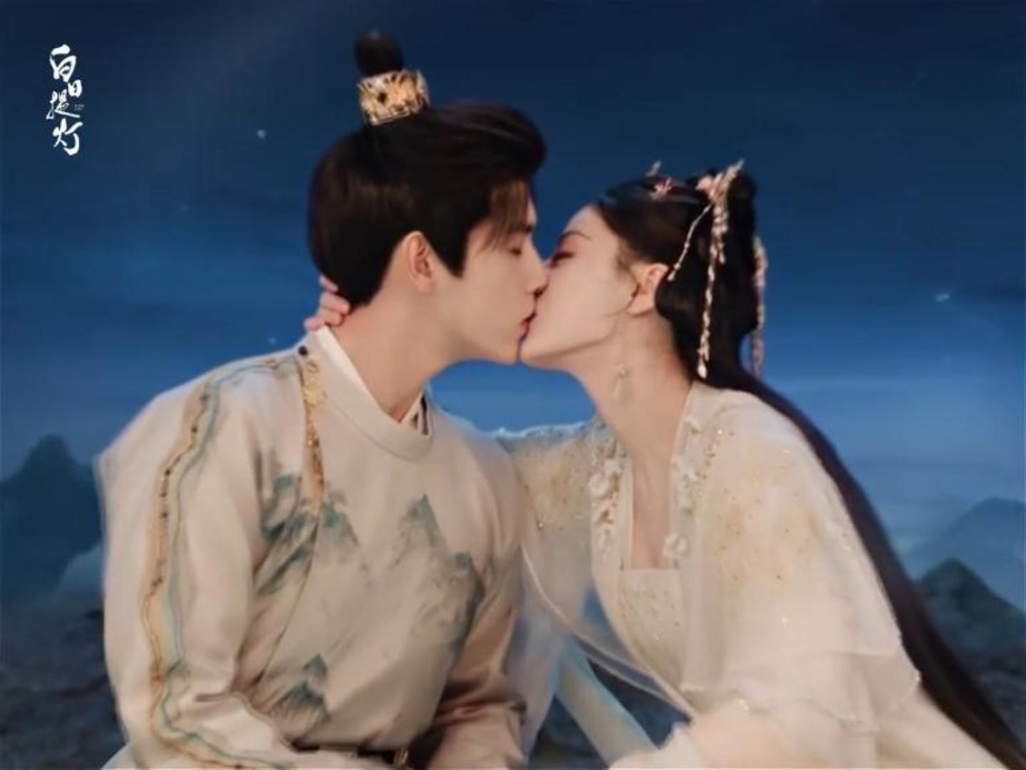 迪丽热巴陈飞宇山顶吻迪丽热巴陈飞宇约定吻白日提灯预告31小两口刚在一起，段胥就在