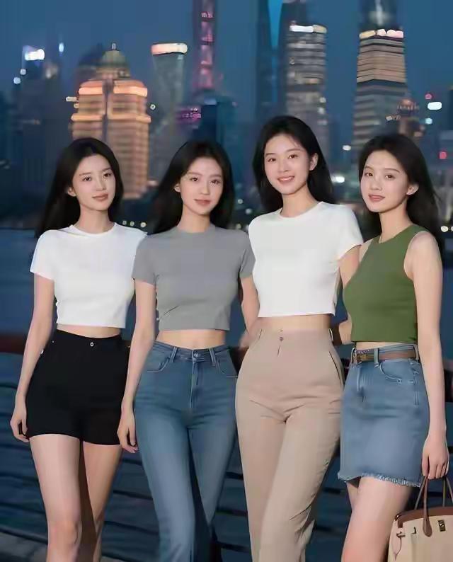 哪种类型的美人堪称漂亮图中4位美女，个个美丽动人，你喜欢哪款类型？如果让你选，你