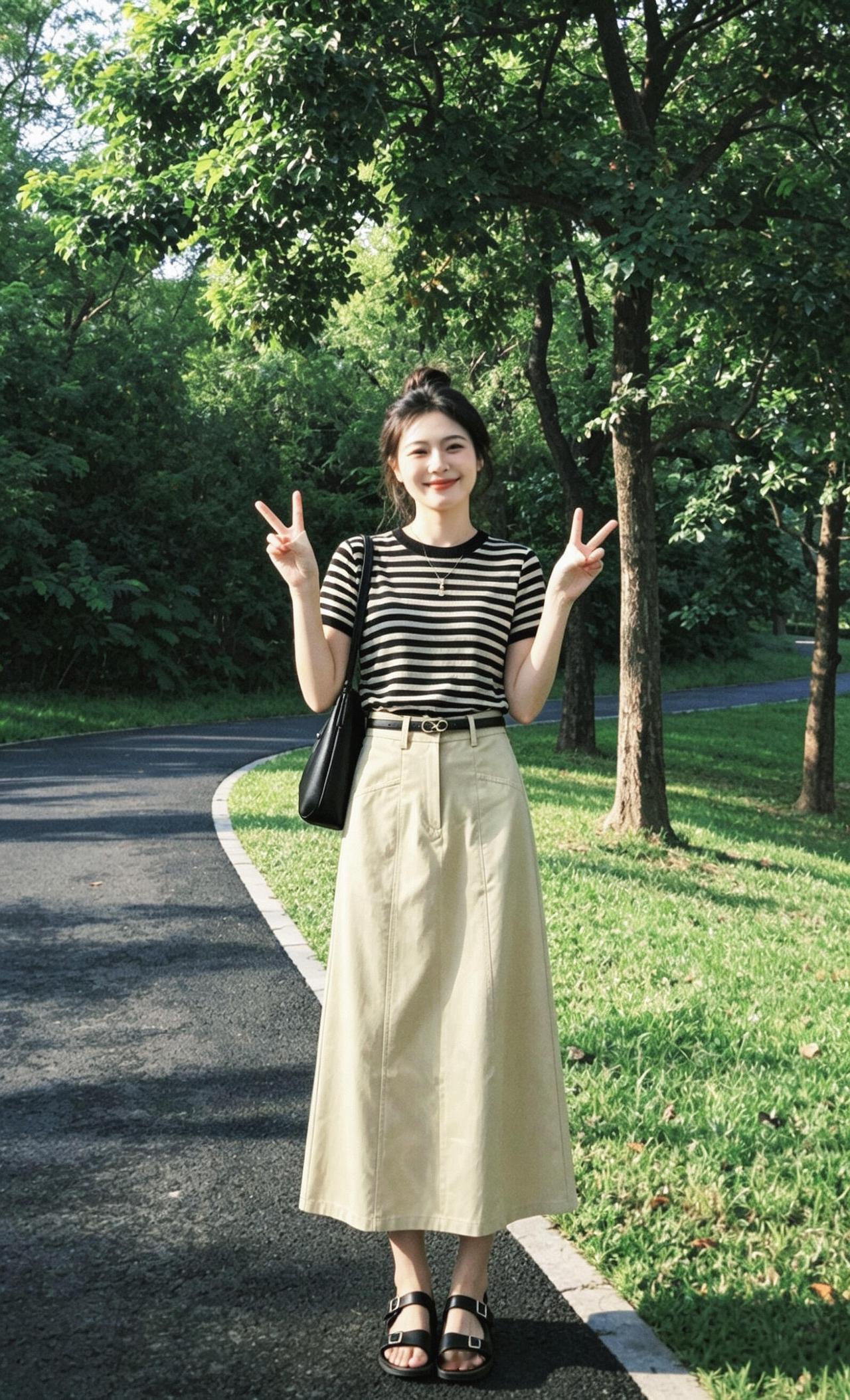 绿树阴中笑语频