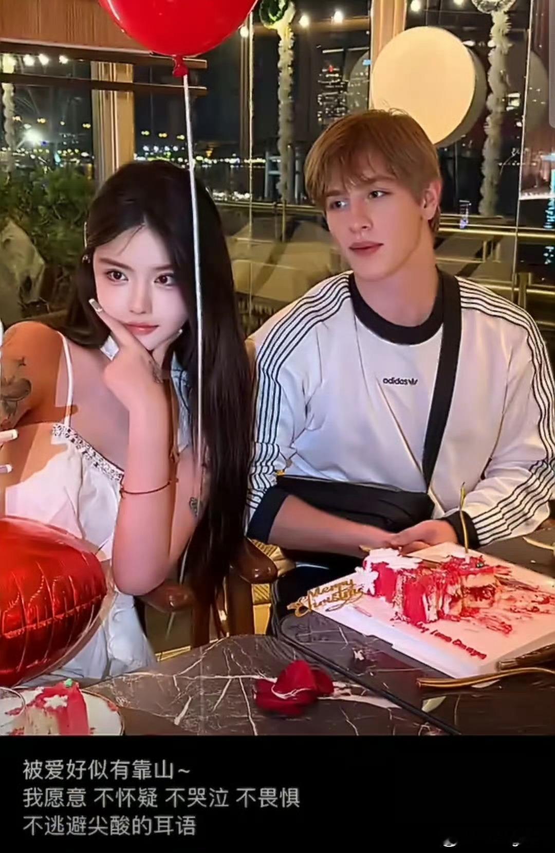 韩安冉新男友照片曝光这还不帅吗兄弟们奶狗级别纯原生脸啊 