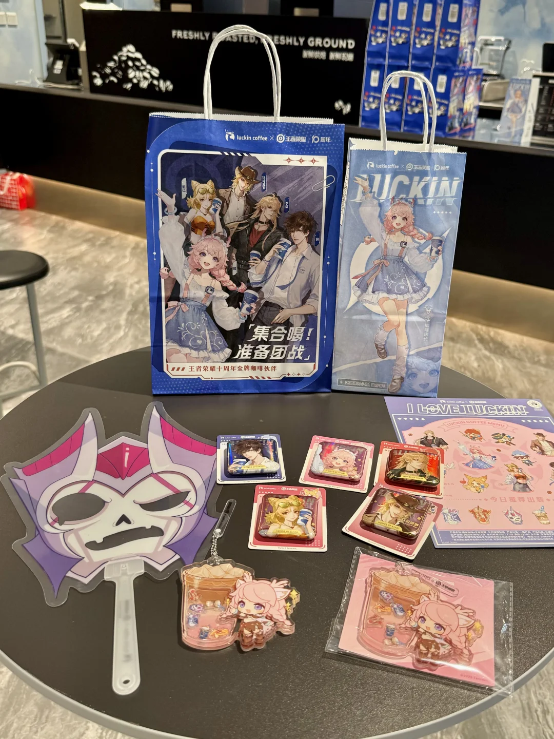 是谁抢到了瑞幸✖️王者荣耀联名。。。😭😭