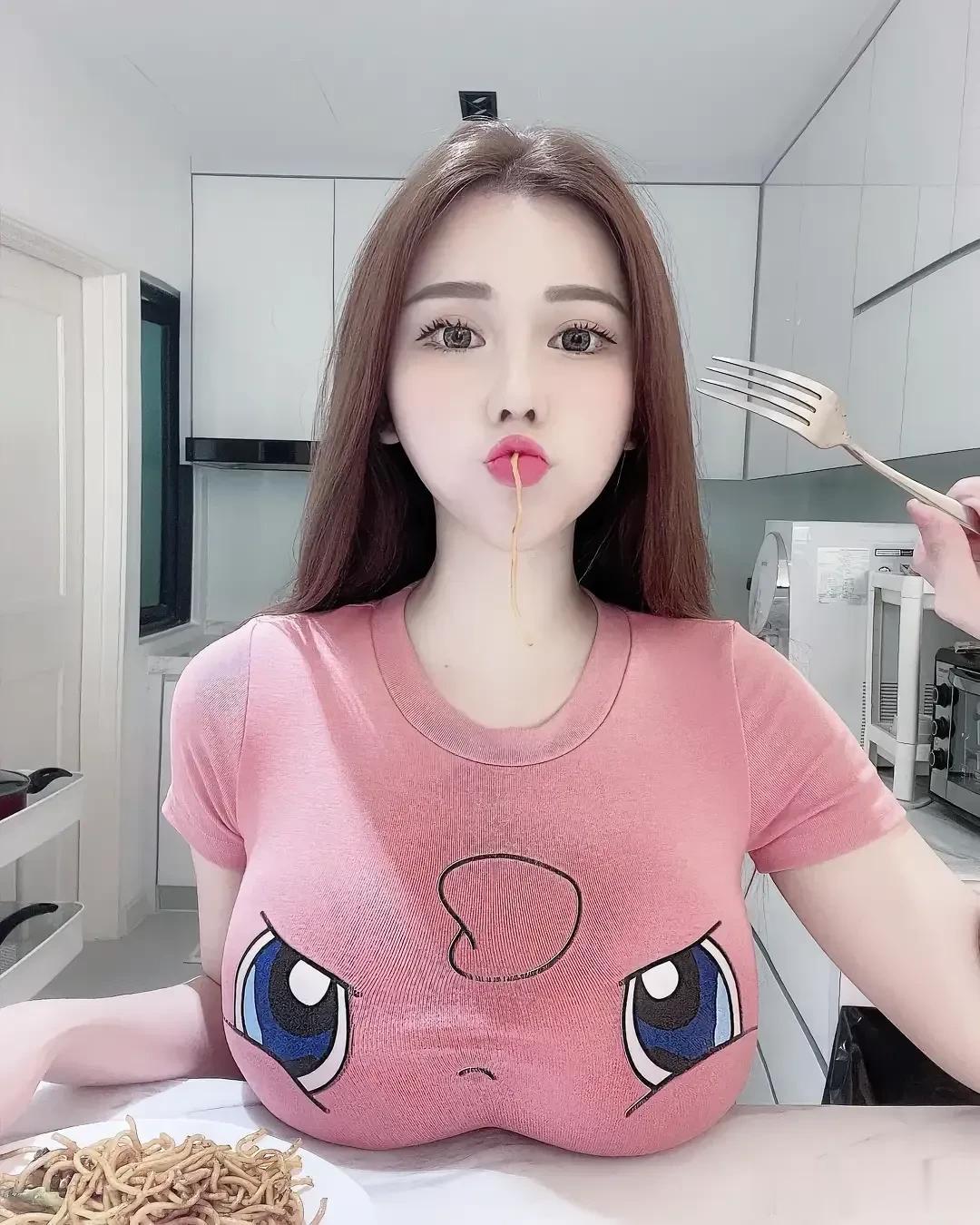 我就奇怪了！吃这个面，用叉子能叉得起来吗？