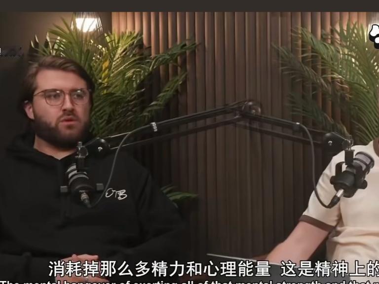 王楚钦的现状连外国的解说员都能说的明明白白，也许现在的王楚钦更能理解樊振东曾经说