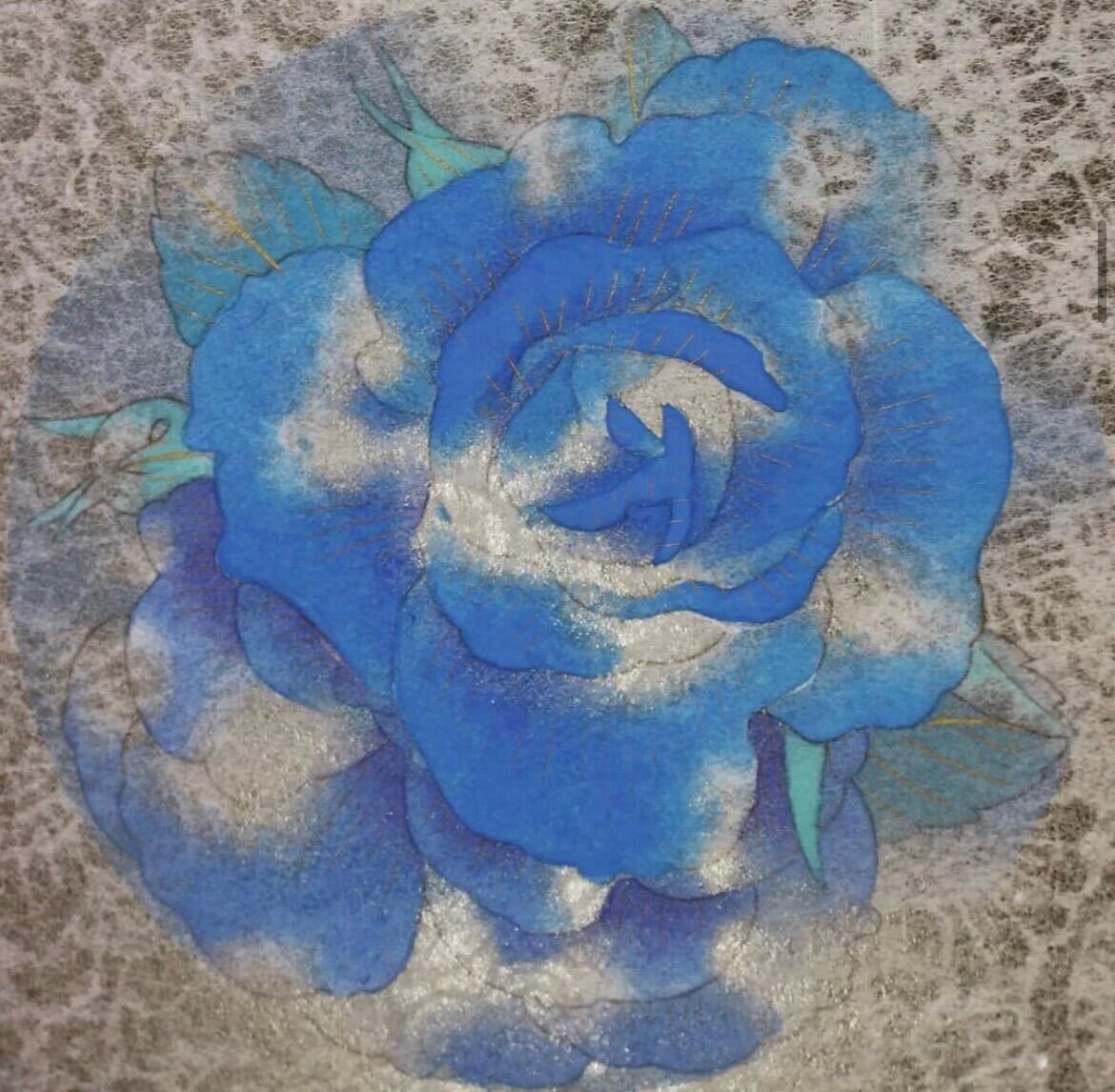 西嶋豊彦岩彩作品 