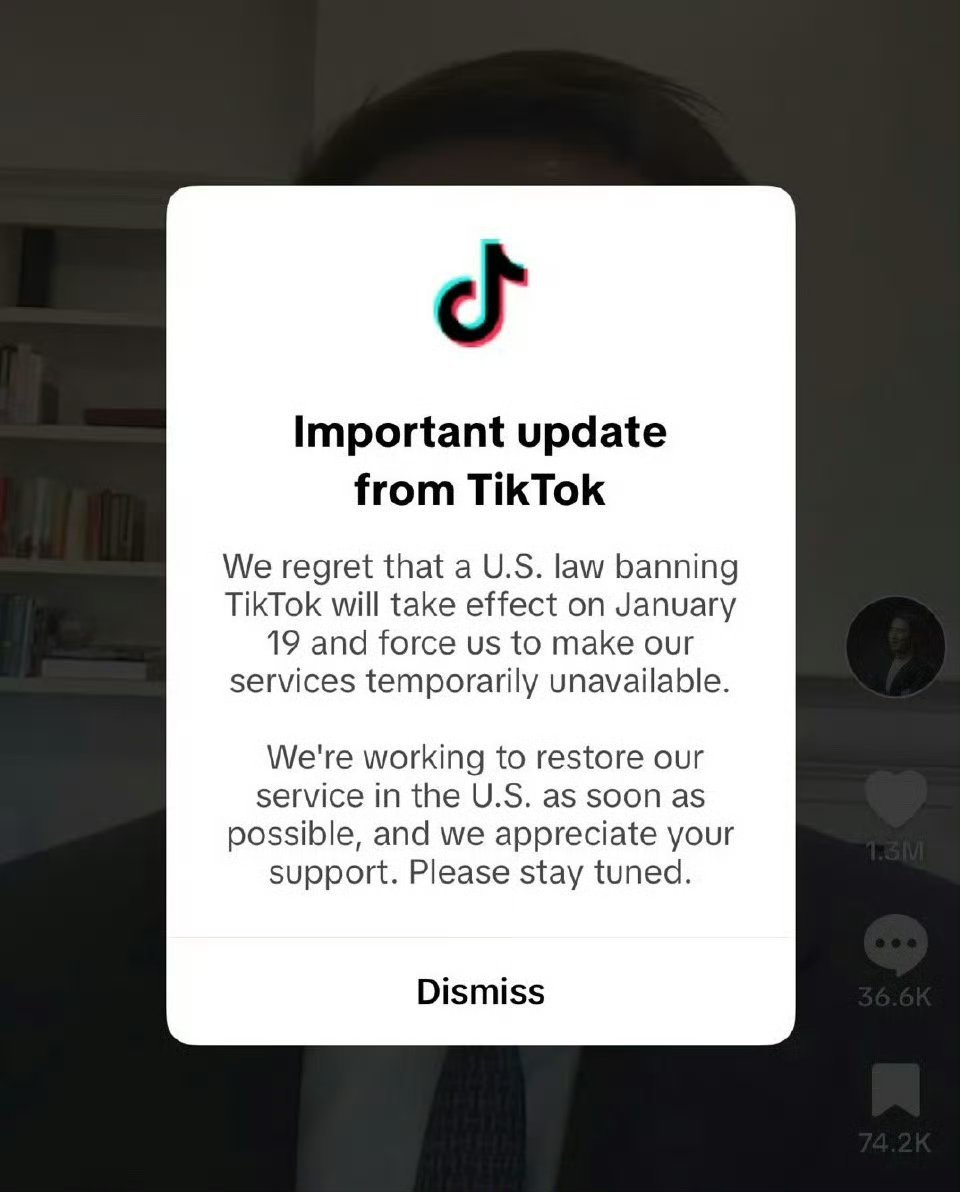 TikTok通知美用户将暂停服务   绝不认怂，硬刚！反向最后通牒来啦！[666