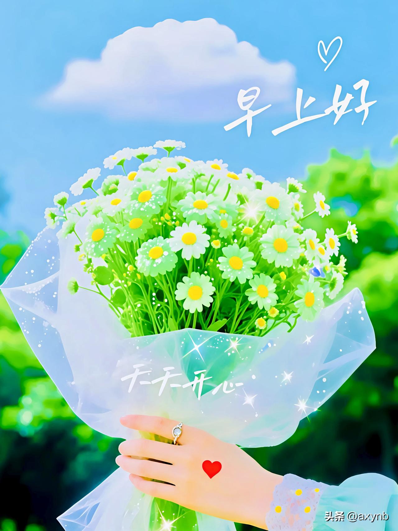 清晨伊始，满心祝愿；
真挚问候，心底惦念。
感恩茫茫人海相逢，
珍惜每份无声牵挂