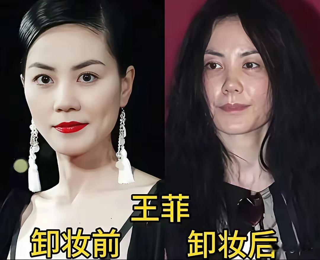 中年女明星不化妆的模样！真的是好真实呀！
在电视机前光鲜亮丽的中年女明星，原来卸