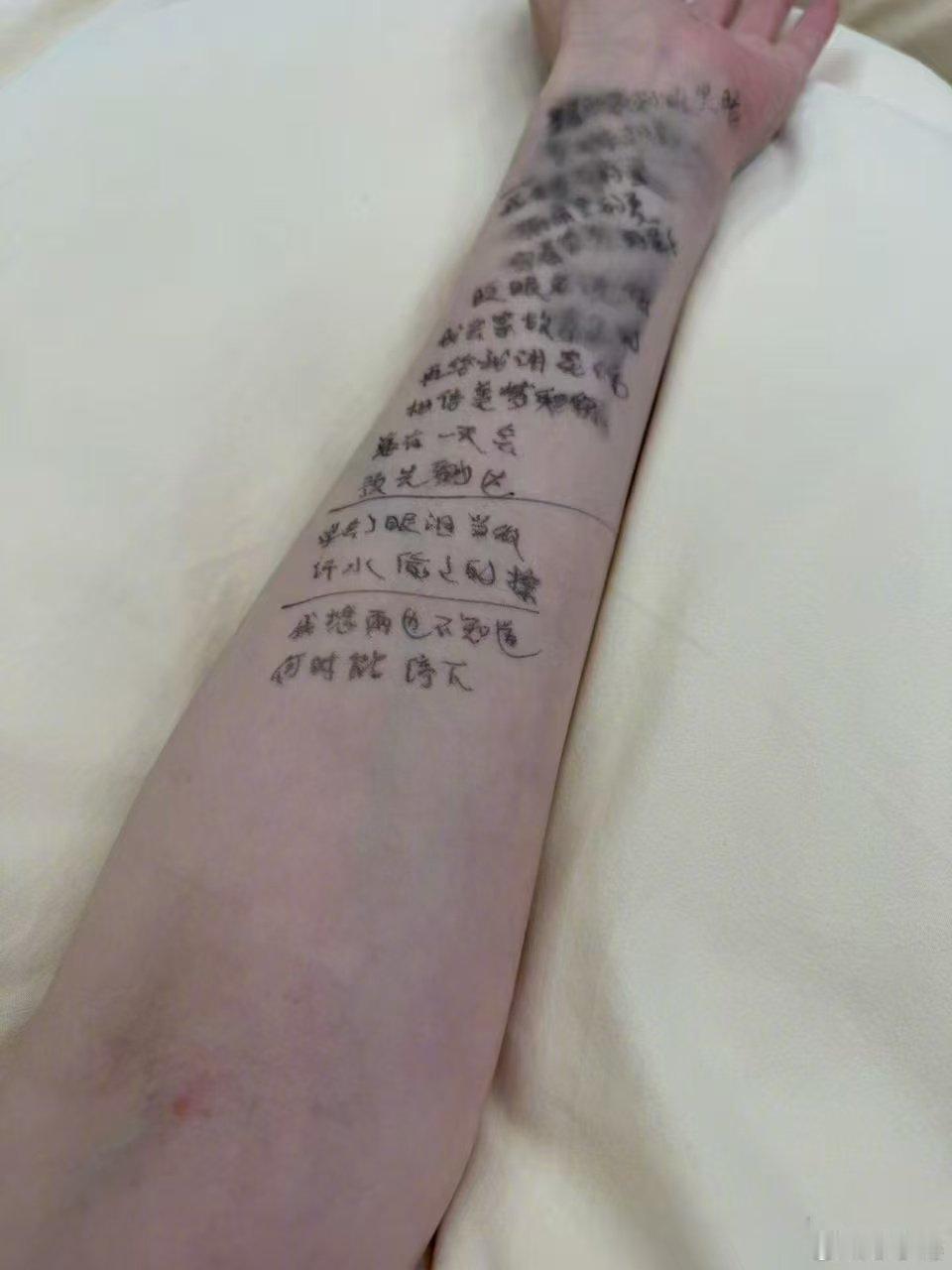 李小冉回应胳膊记词李小冉回应胳膊记歌词 李小冉回应胳膊记歌词，全糊了 