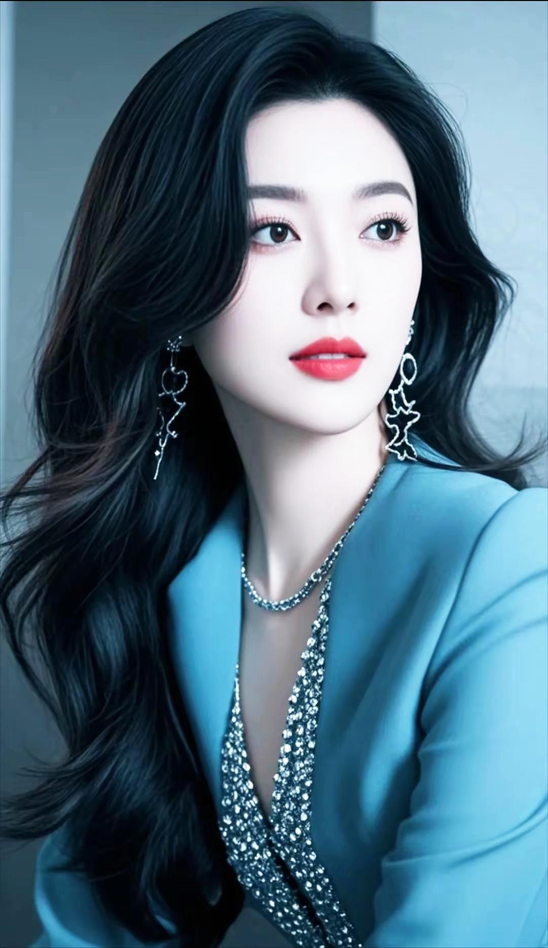 优雅蓝调，闪耀星河，尽显女性魅力！💙✨