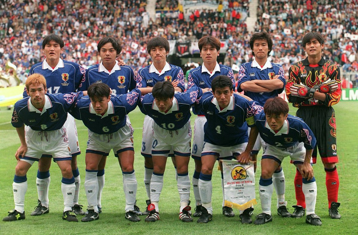 98年的日本队 ​​​