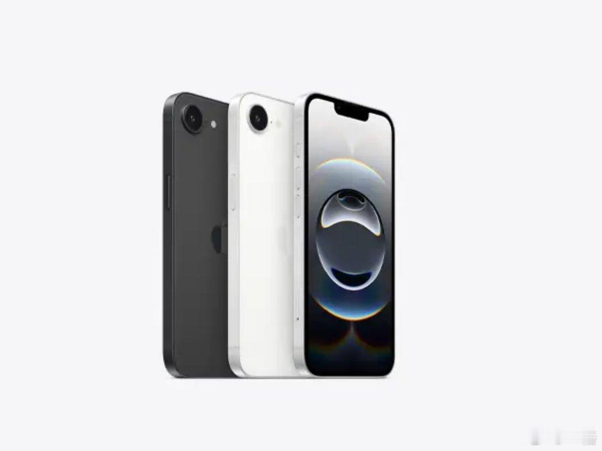 iPhone16e发布  经典6.1寸刘海屏，古典单摄扫码相机，典中典128GB