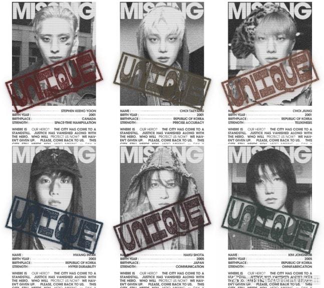 P1Harmony 将于3月12日发行迷你9辑《UNIQUE》。 