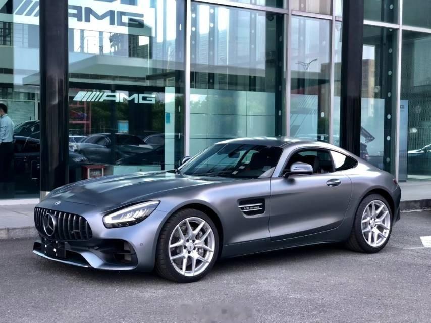 双门大V8绝唱！！！且买且珍惜[酷]奔驰 AMG GT 月光石哑光灰/黑红直接现