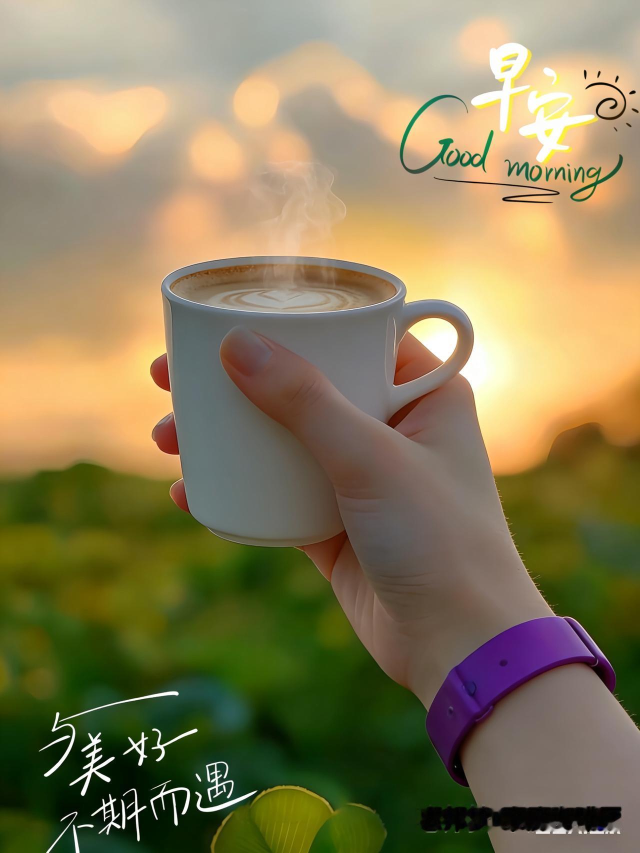 早安，或与美好不期而遇……！

[笑][祈祷][祈祷]